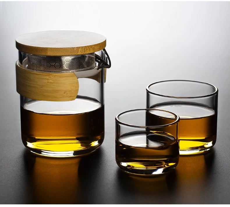 Timeless tea travel set