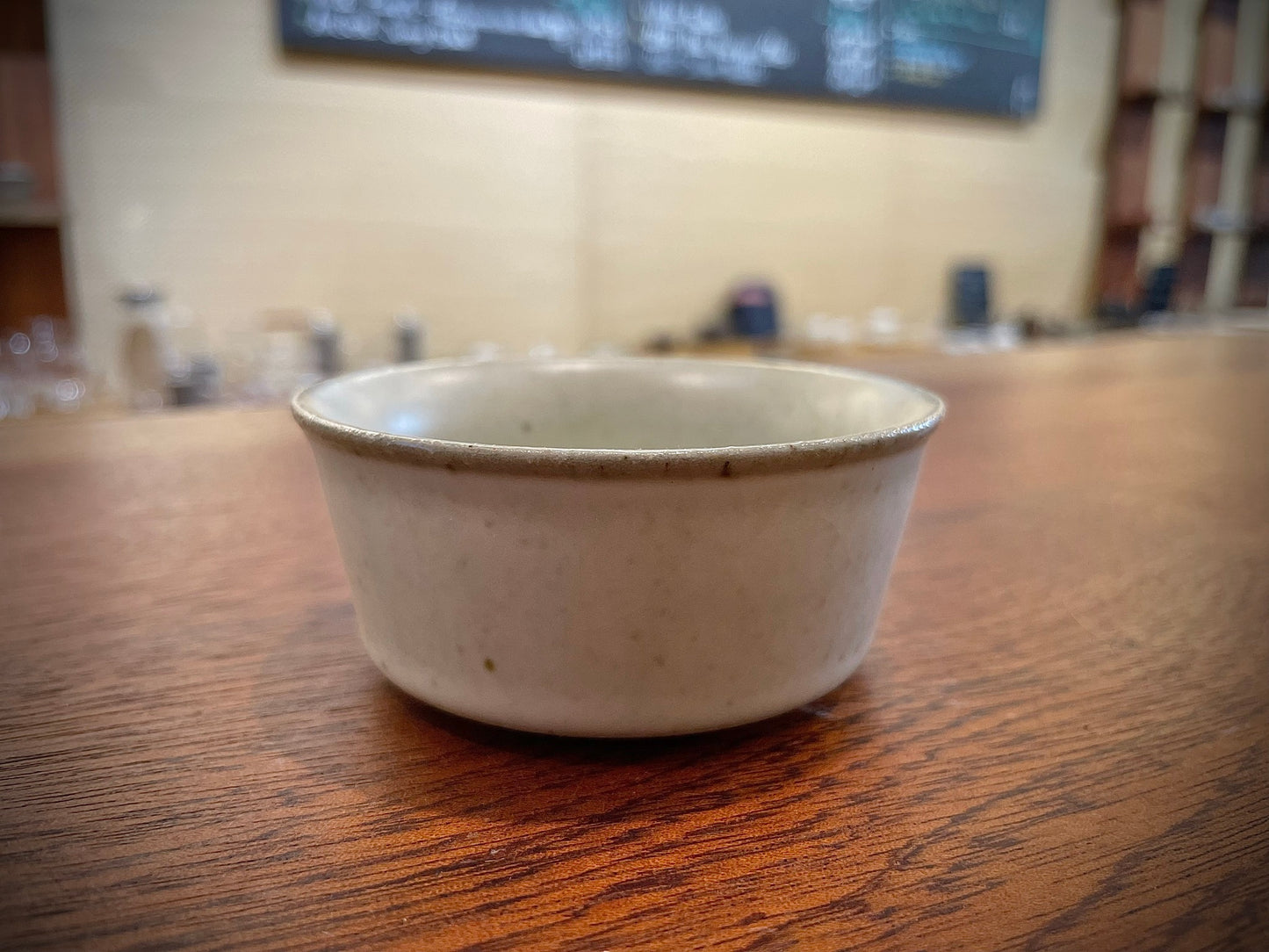 Speckled Grey Ceramic Tea Cup