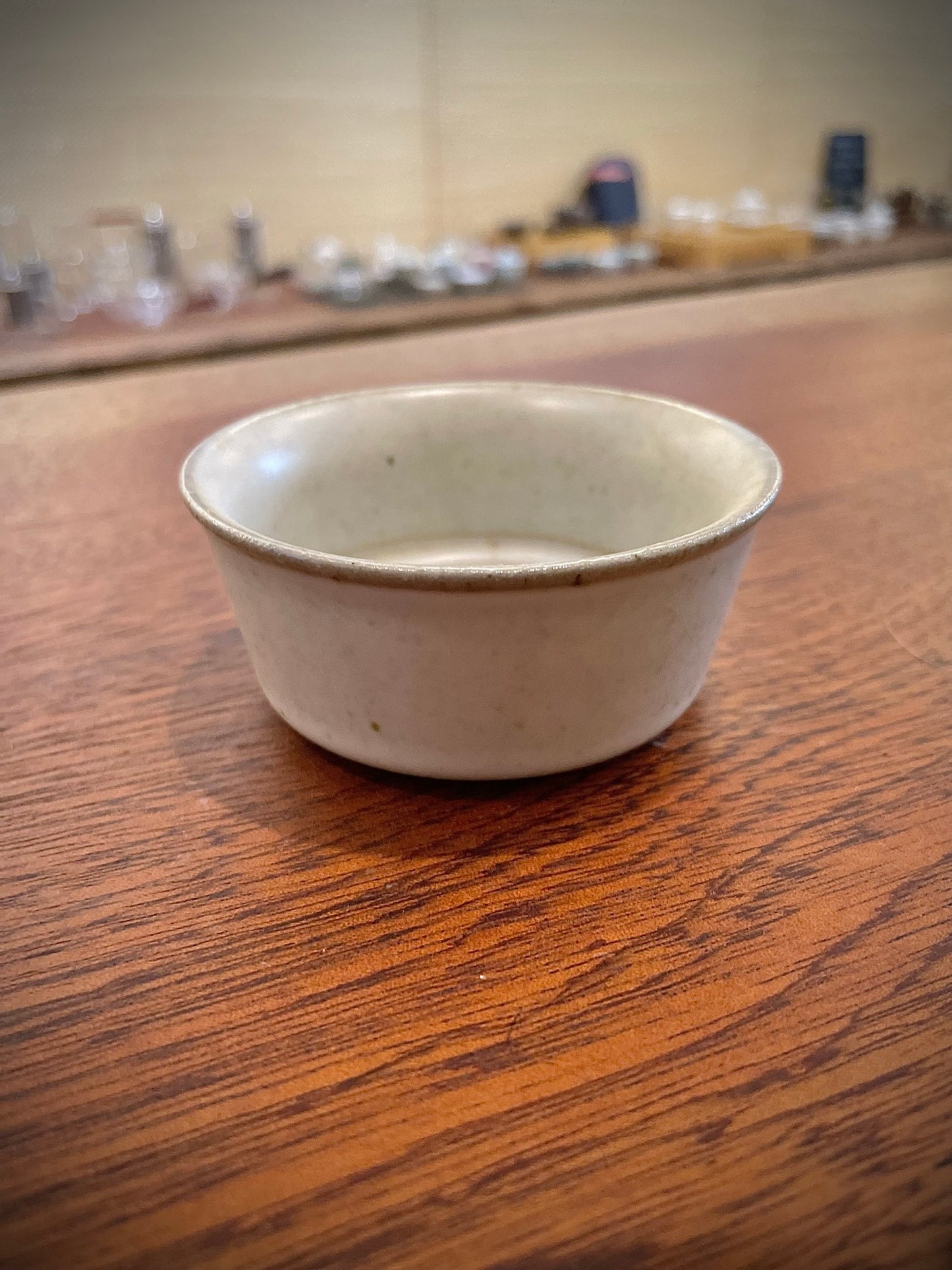 Speckled Grey Ceramic Tea Cup