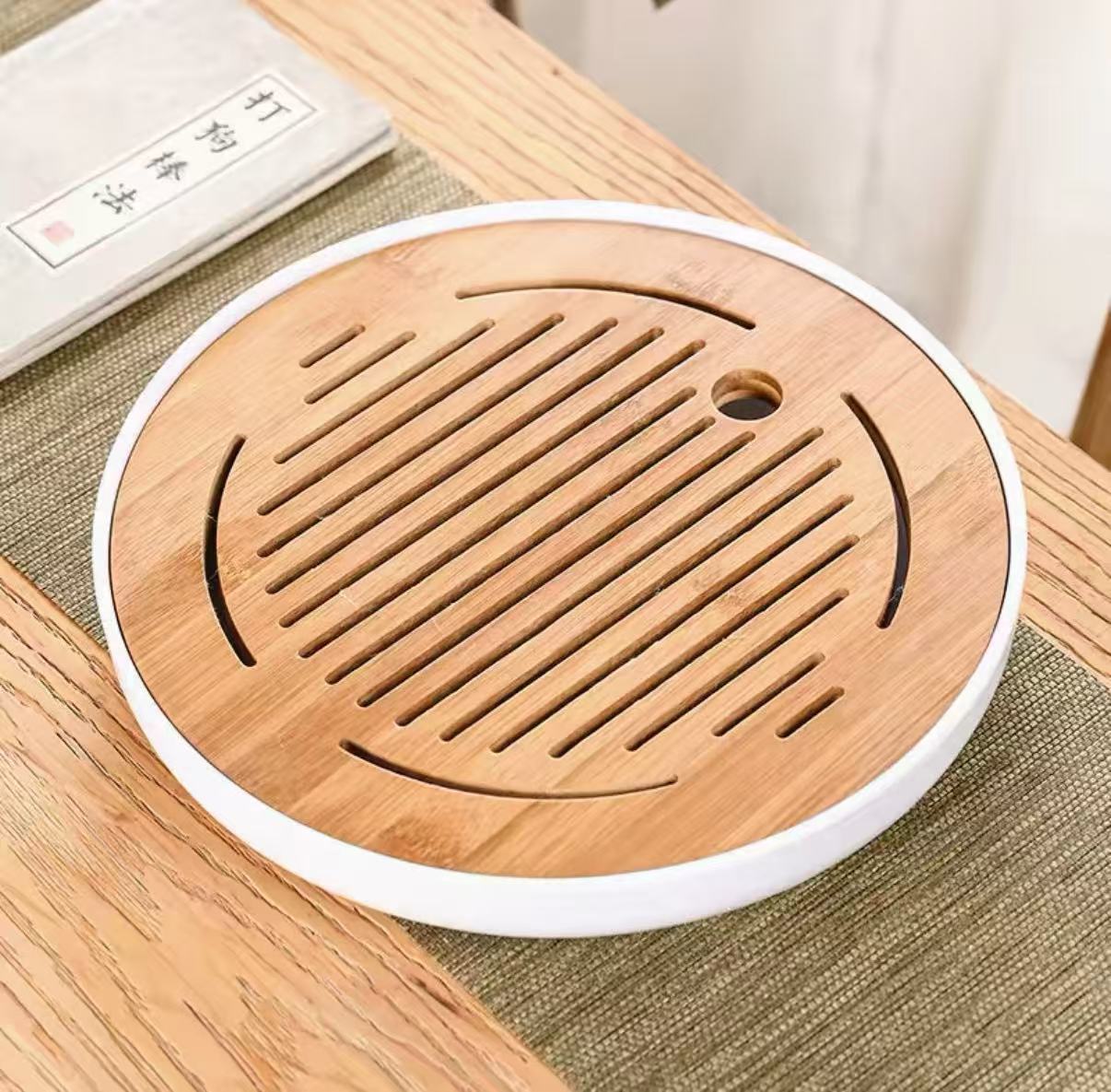 Round Tea Tray