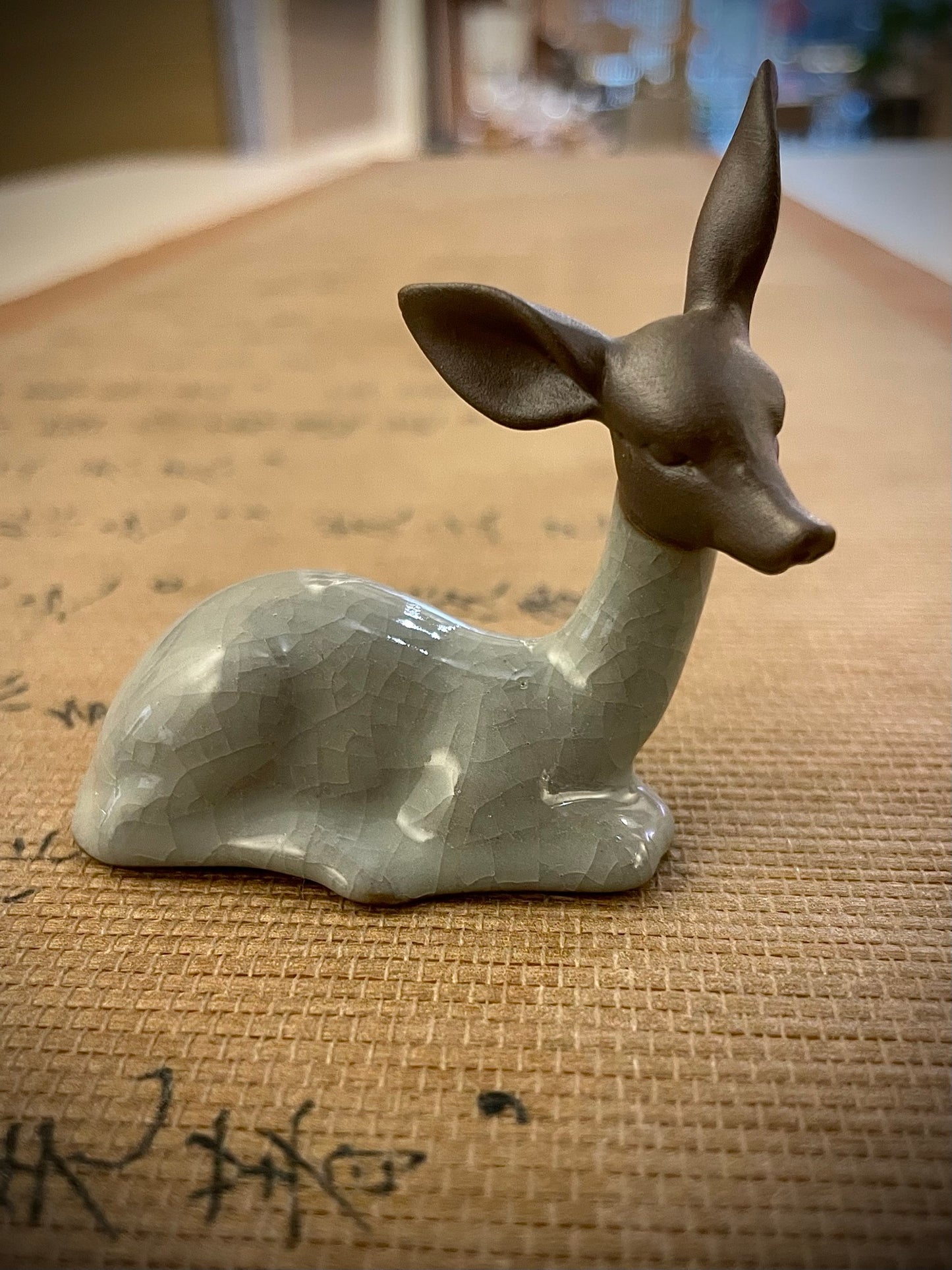 The resting Fawn Teapet