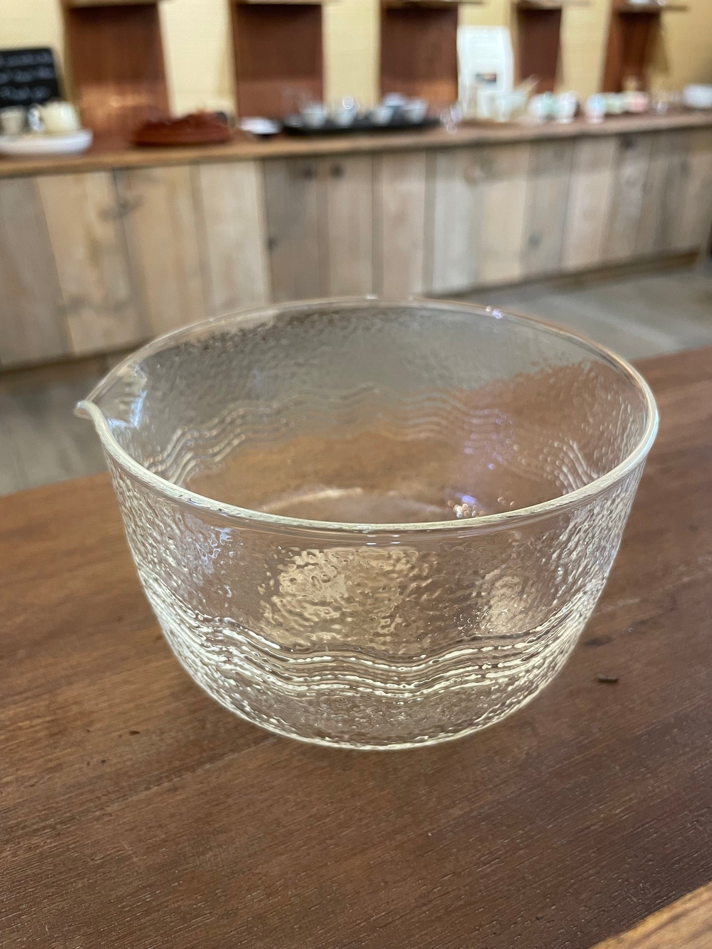 Glass Matcha Bowl - Diameter 7,5 cm