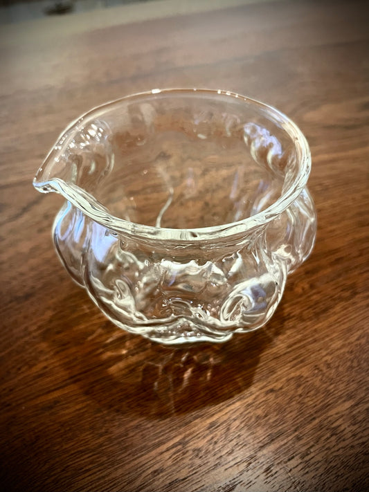 Low Rippled glass pitcher - Cha Hai