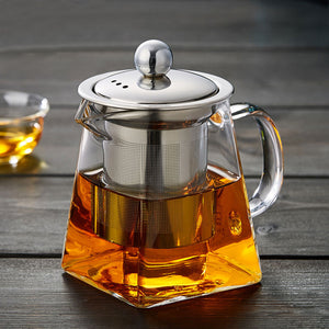 glass teapot