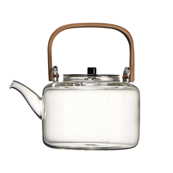 glass teapot